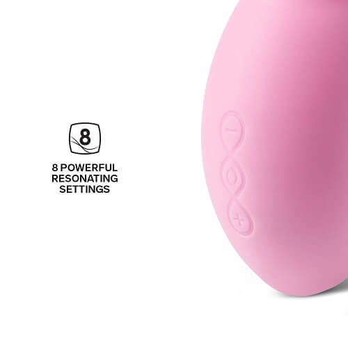 LELO-SONA-Sonic-Clitoral-Massager-Pink|Package-Side|"product features panel - package side view"