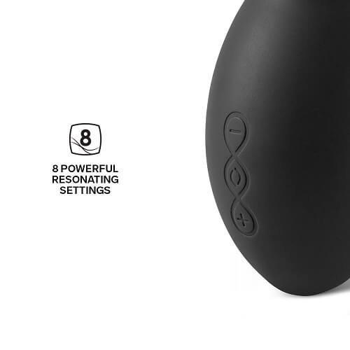 LELO-SONA-Sonic-Clitoral-Massager-Black|Package-Side|"product specifications - package side view"