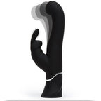 Happy-Rabbit-G-Spot-Stroker-Rechargeable-Rabbit-Vibrator|Back|"control panel and charging port - back view"