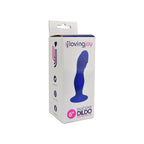 Happy-Rabbit-G-Spot-Stroker-Rechargeable-Rabbit-Vibrator|Front|"purple dual stimulation rabbit vibrator with stroking function - front view"