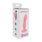 Loving-Joy-6-Inch-Silicone-Dildo-With-Suction-Cup-Pink|Package-Back|"product specifications and care - package back view"