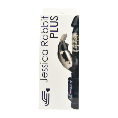 Jessica-Rabbit-Plus-Vibrator-Black|Package|"product packaging with features - package view"