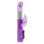Jessica-Rabbit-G-Spot-Slim-Vibrator-Purple|Back|"control panel and charging port - back view"