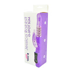 Jessica-Rabbit-G-Spot-Slim-Vibrator-Purple|Package-Back|"back of retail box with instructions - package back view"