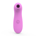 Loving Joy 10 Function Clitoral Suction Vibrator Pink | Angle View | "suction vibrator shown at angle - angle view"