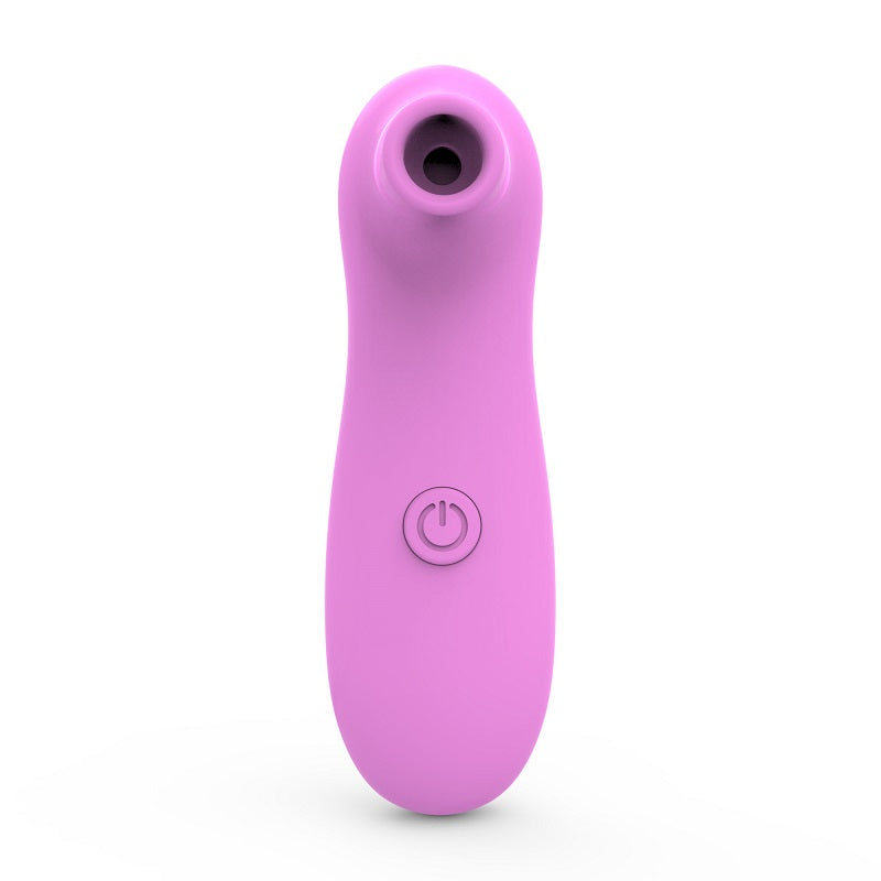 Loving Joy 10 Function Clitoral Suction Vibrator Pink | Angle View | "suction vibrator shown at angle - angle view"