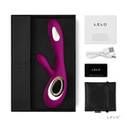 Loving-Joy-10-Function-Clitoral-Suction-Vibrator-Black|Side|"ergonomic handle design - side view"
