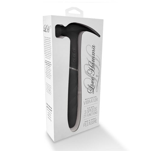 Love Hamma The Ultimate Vibrator Straight Black | Feature View | "product features and specifications - feature view"