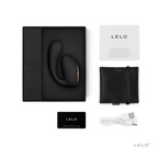 LELO Ida Wave Black | Side View | "black couples vibrator - side view"