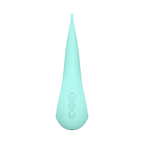 LELO DOT Clitoral Vibrator Aqua | Detail View | "aqua precision vibrator - detail view"