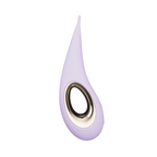 LELO DOT Clitoral Vibrator Lilac | Front View | "lilac precision vibrator - front view"