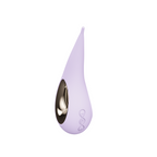 LELO DOT Clitoral Vibrator Lilac | Detail View | "lilac precision vibrator - detail view"