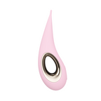 LELO DOT Clitoral Vibrator Pink | Front View | "pink precision vibrator - front view"