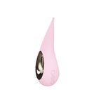 LELO DOT Clitoral Vibrator Pink | Detail View | "pink precision vibrator - detail view"