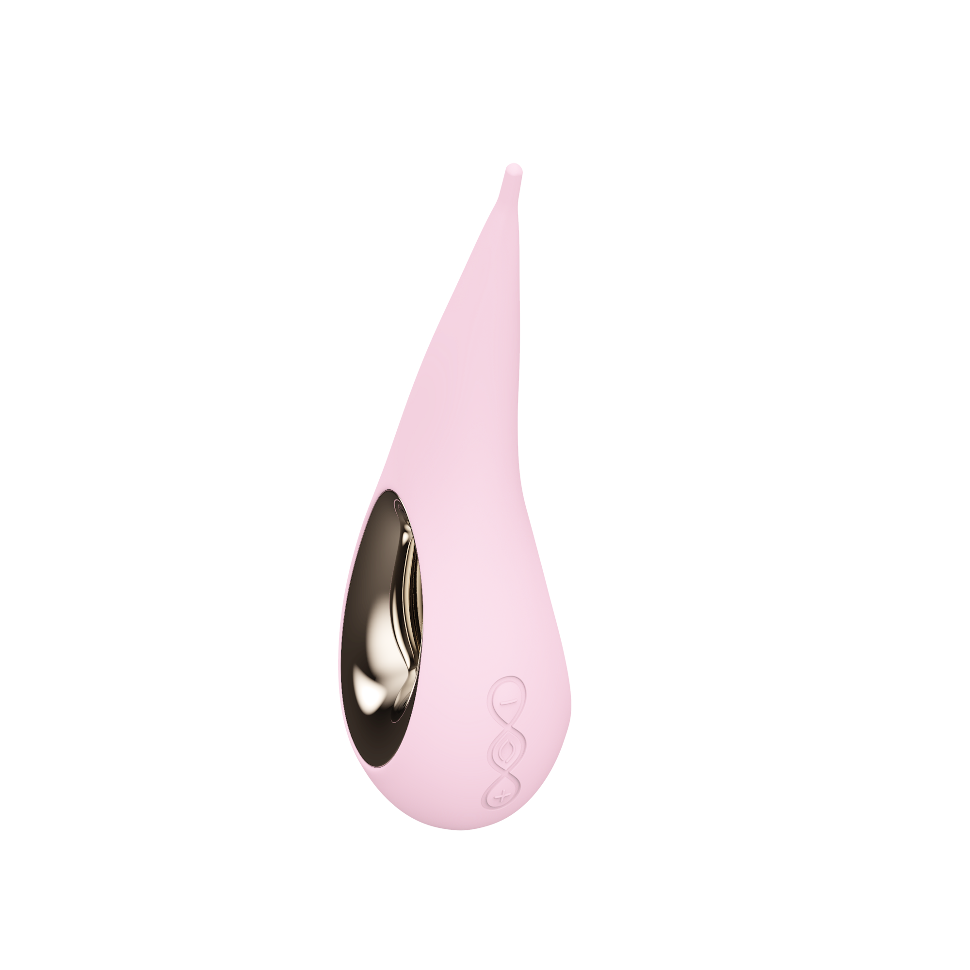 LELO DOT Clitoral Vibrator Pink | Detail View | "pink precision vibrator - detail view"