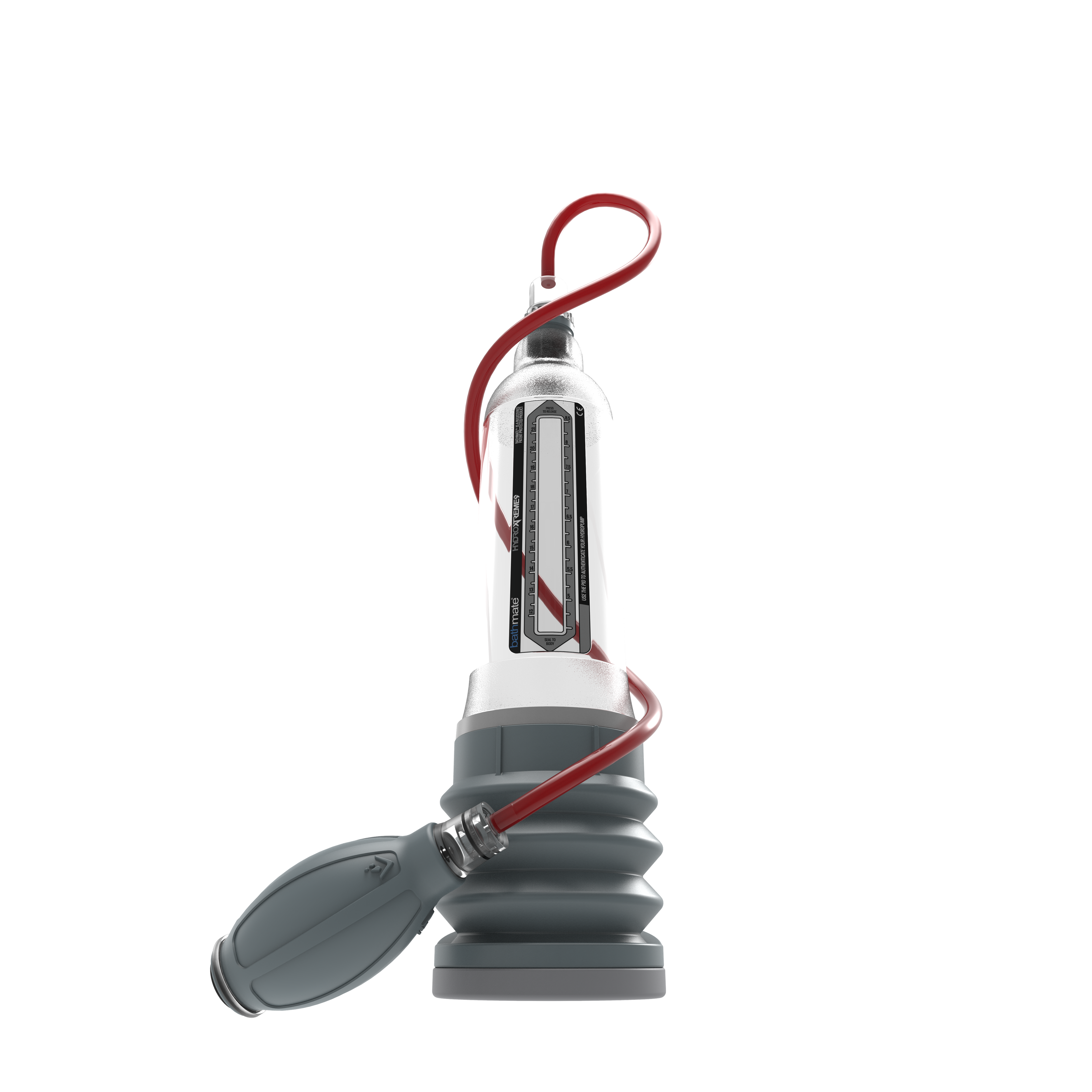 Bathmate Hydroxtreme 9 Penis Pump Clear|Back View|"Clear hydroxtreme penis pump - back view"