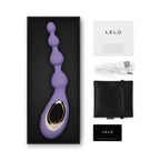 LELO Soraya Anal Beads Violet Dusk|Back View|"premium anal beads - back view"