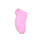 LELO Sona 2 Travel Clitoral Massager Pink|Detail View|"sonic clitoral massager - detail view"