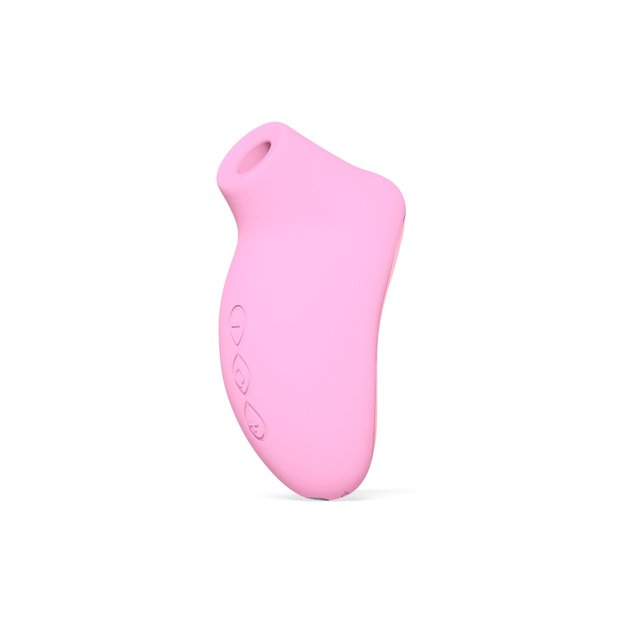 LELO Sona 2 Travel Clitoral Massager Pink|Detail View|"sonic clitoral massager - detail view"