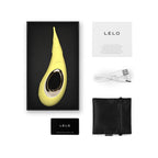 LELO Dot Cruise Clitoral Vibrator Lemon Sorbet|Back View|"precision clitoral vibrator - back view"