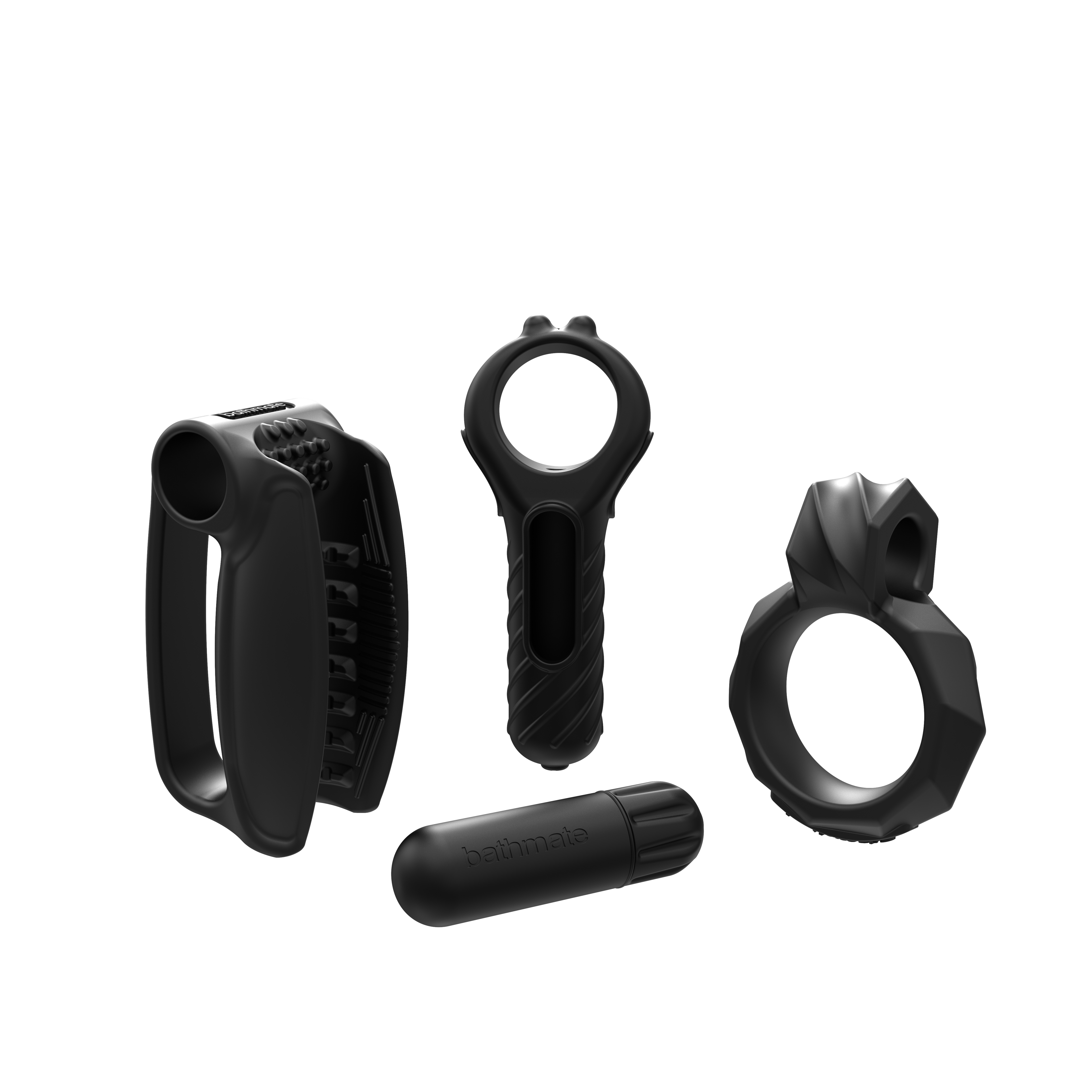 Bathmate Vibe Endurance Kit|Side View|"male endurance kit - side view"