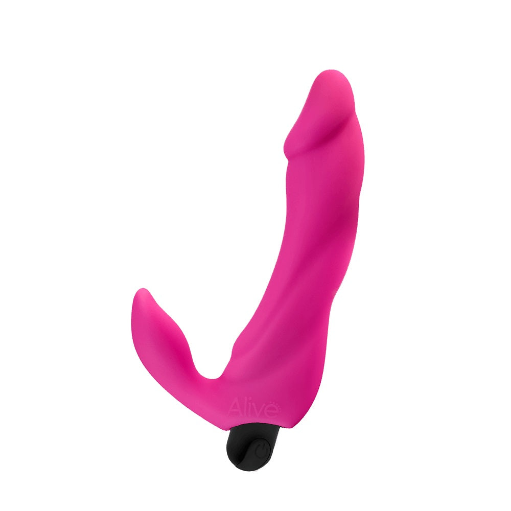 Alive Bifun Pro Rechargeable Dual Stimulator|Product View|"Dual stimulation vibrator - product view"