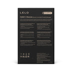 LELO Hugo 2 Remote Controlled Prostate Massager Black | Detail View | "Prostate massager black - detail view"