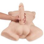 SilexD Apollo Male Pleasure Doll|Back View|"Premium male companion - back view"