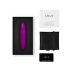LELO Mia 3 Clitoral Vibrator Deep Rose|Control View|"Deep rose pleasure device - control panel"