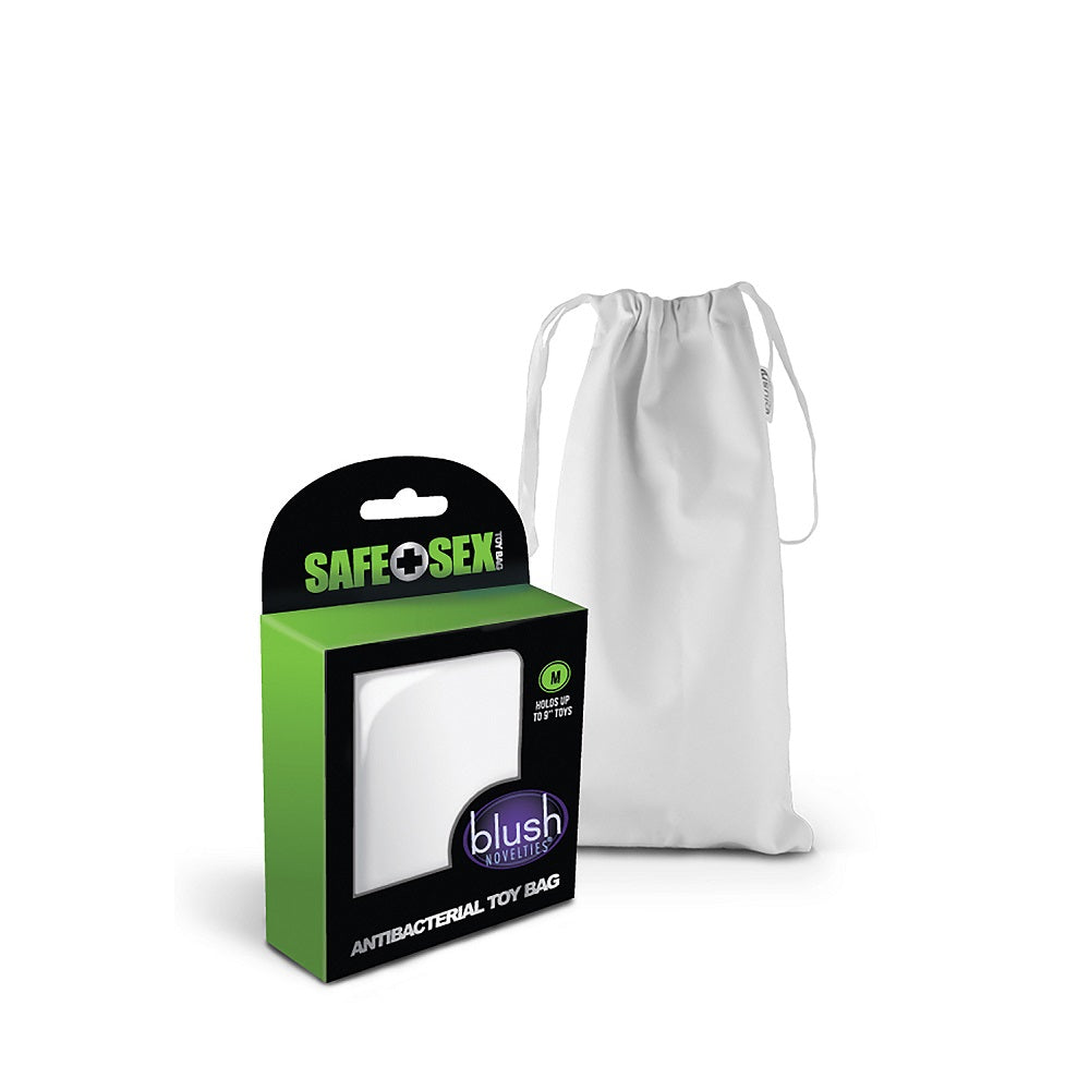 Safe Sex Anti-Bacterial Toy Bag Medium|Product View|"Medium storage bag - product view"