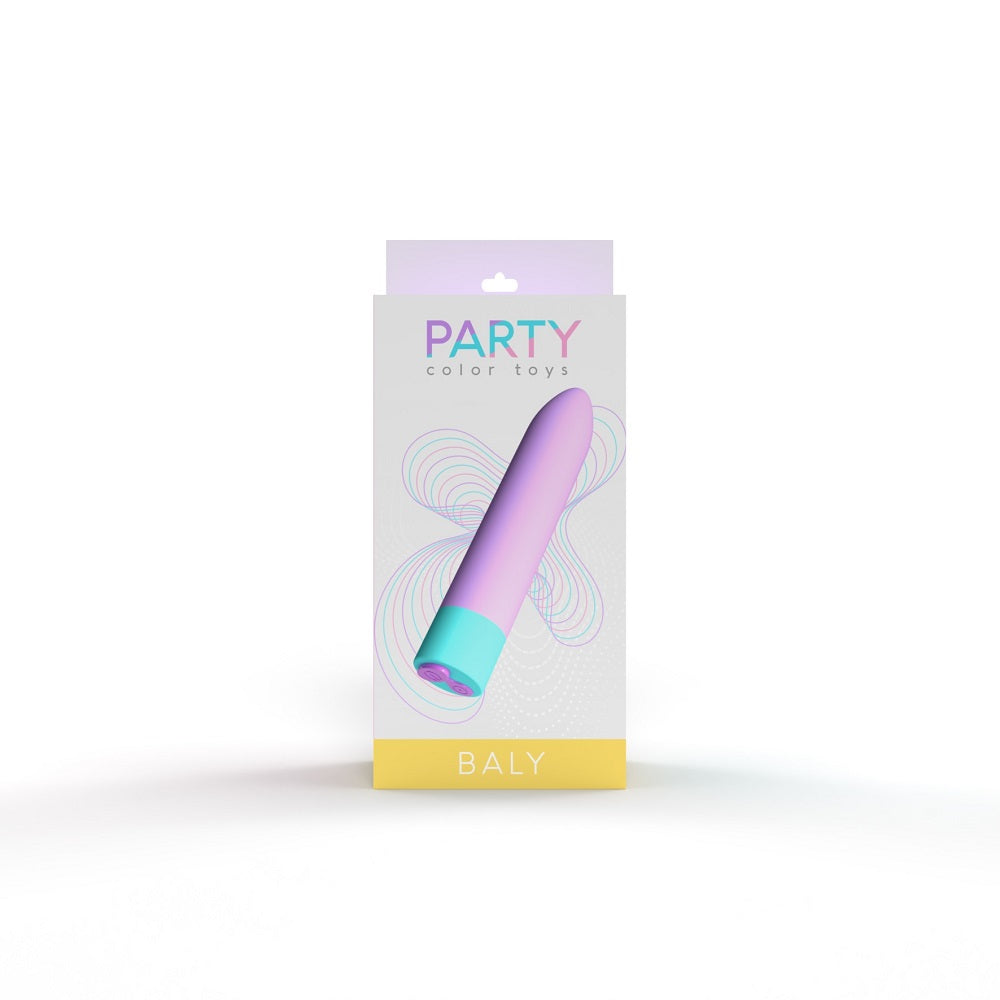 Party Color BALY Bullet Vibrator Purple