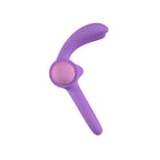 Party Color RINY Remote Control Rabbit Cock Ring Purple