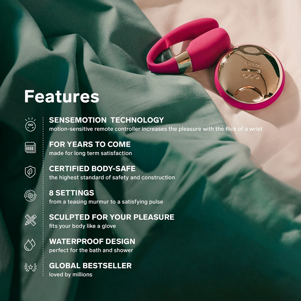 LELO Tiani 3 Couples Massager Cerise