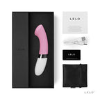 LELO Gigi 2 Rechargeable G-Spot Vibrator-Pink | Feature View | Function display