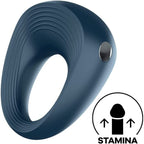 Satisfyer Ring 2 Power Cock Ring|Side View|"ring detail - side view"