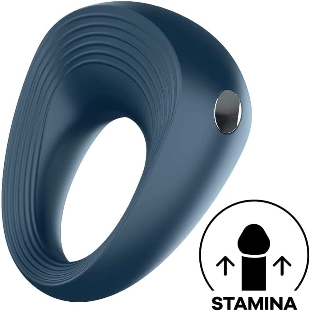 Satisfyer Ring 2 Power Cock Ring|Side View|"ring detail - side view"