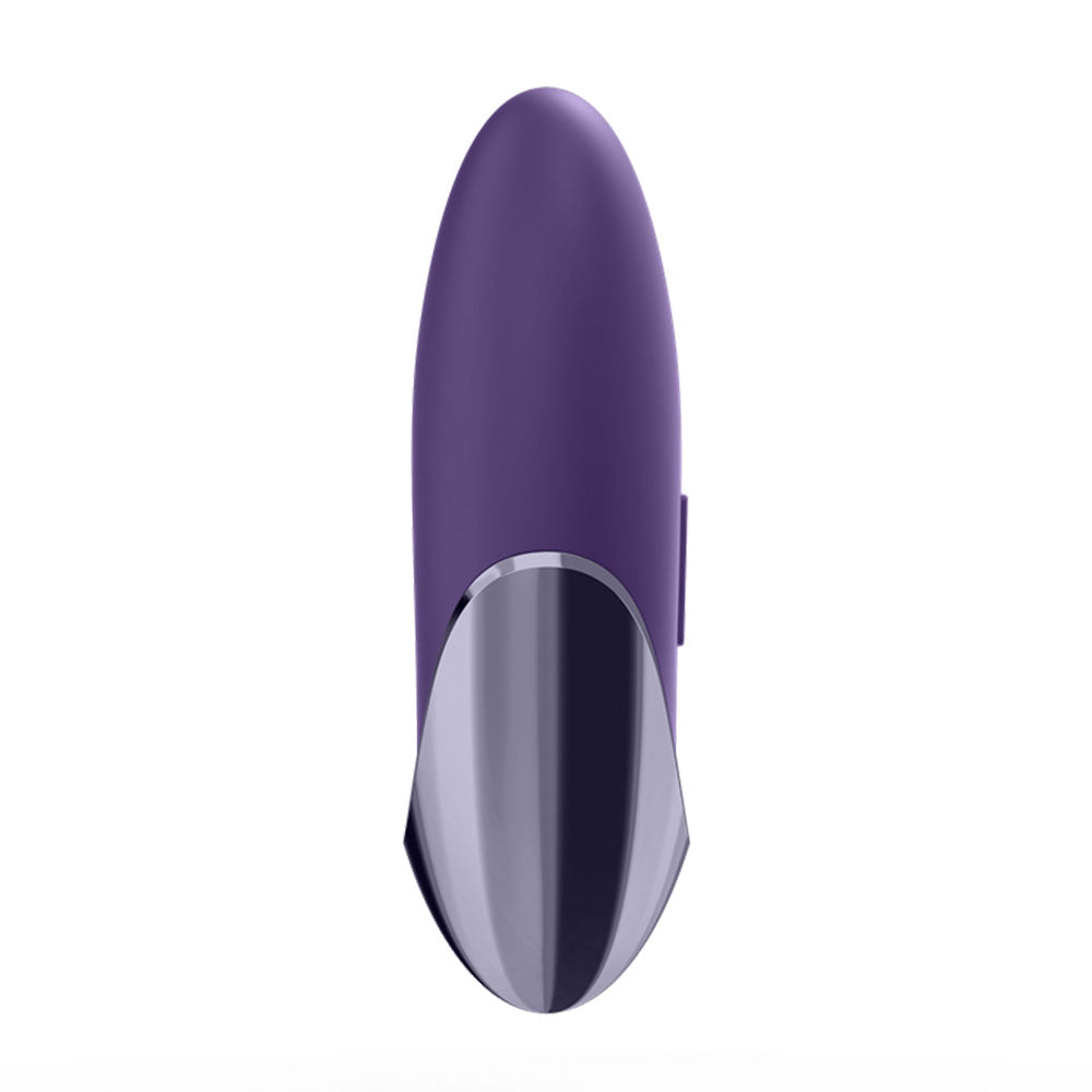 Satisfyer Layons Pleasure Clitoral Vibrator Purple|Front View|"Purple layons vibrator - front view"