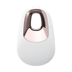Satisfyer Layons Temptation Clitoral Vibrator White|Front View|"White layons vibrator - front view"