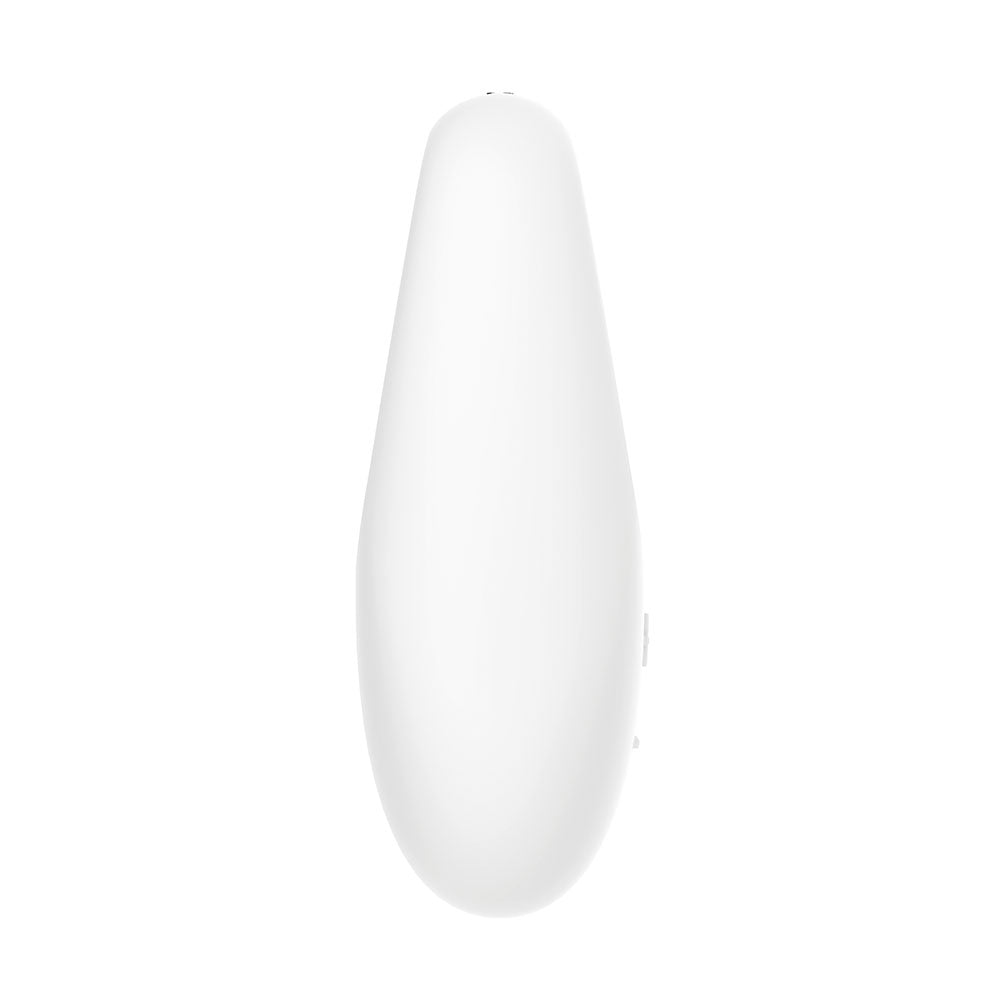 Satisfyer Layons Temptation Clitoral Vibrator White|Detail View|"Multi-function controls - detail view"