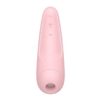 Satisfyer App Enabled Curvy 2 Plus Clitoral Massager Pink|Side View|"Premium pleasure device - side view"