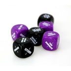 Sexy 6 Dice Kinky Edition|Back View|"kinky dice game - back view"