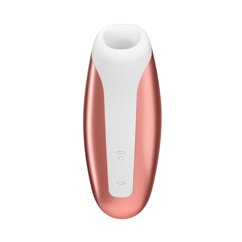 Satisfyer Copper Love Breeze Clitoral Massager|Side View|"Premium pleasure device - side view"