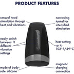 Satisfyer Men Heat And Vibration Masturbator|Back View|"quality build - back view"