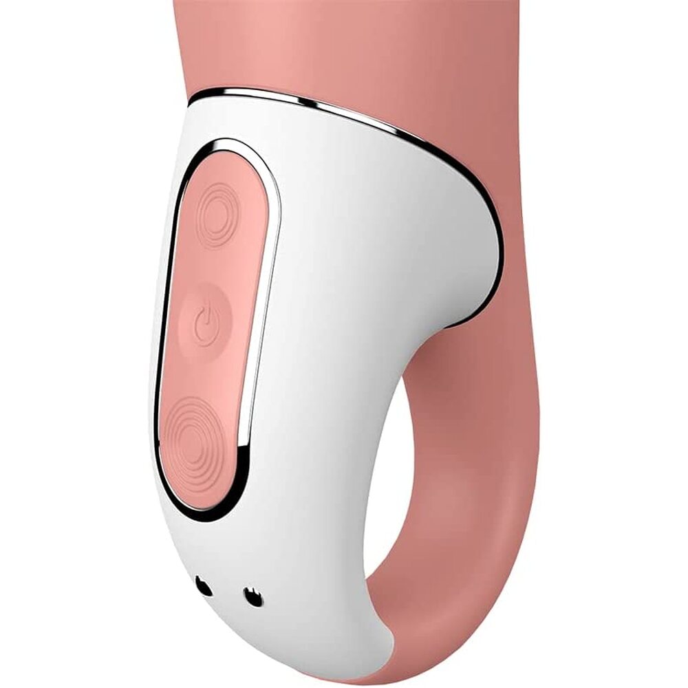 Satisfyer Vibes Master Nature Rechargeable Vibrator|Side View|"vibrator detail - side view"