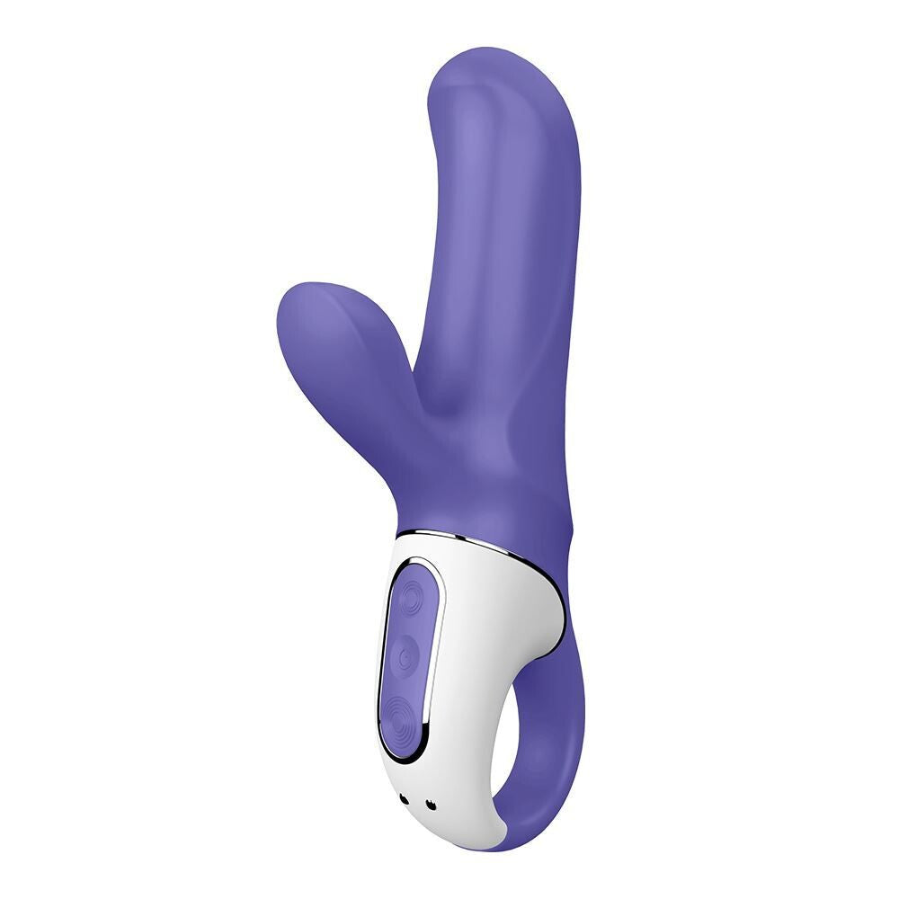 Satisfyer-Vibes-Magic-Bunny-Rechargeable-GSpot-Vibrator|Front View|"dual stimulation vibrator-front view"