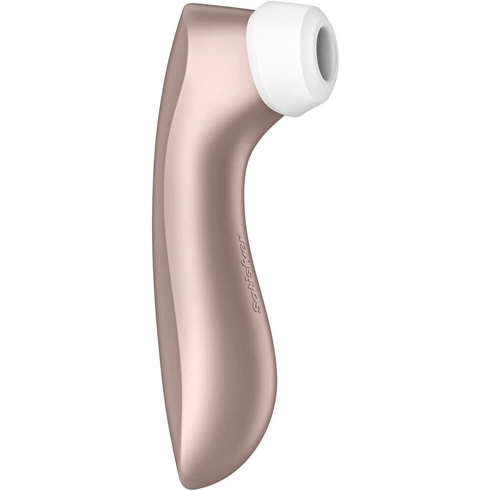 Satisfyer Pro 2 Plus Vibration Clitoral Massager|Front View|"Pro plus massager - front view"