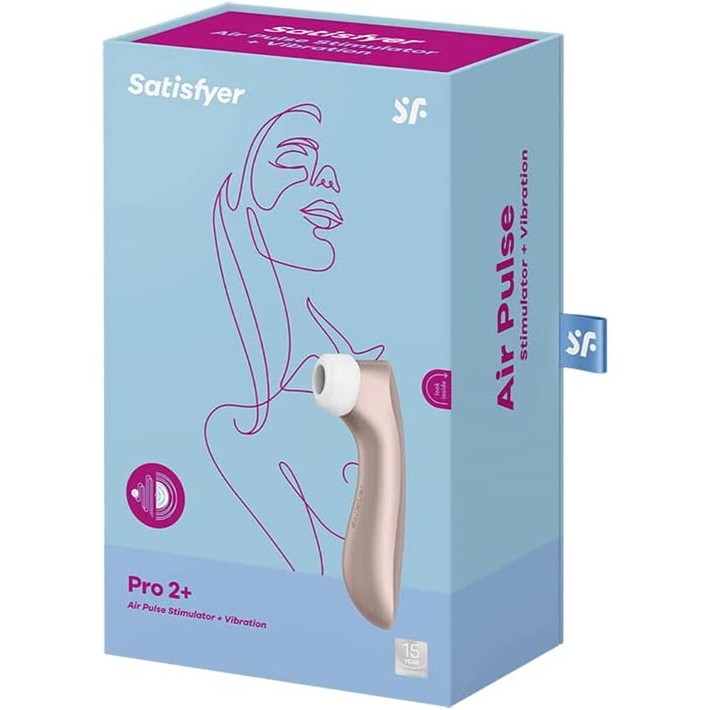 Satisfyer Pro 2 Plus Vibration Clitoral Massager|Kit View|"Complete pleasure system - kit view"
