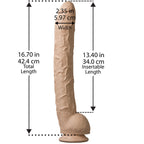 Dick Rambone Gigantic 15 Inch Dildo|Back View|"gigantic dildo - back view"