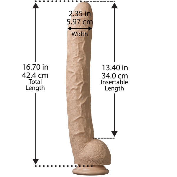 Dick Rambone Gigantic 15 Inch Dildo|Back View|"gigantic dildo - back view"