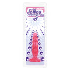 Crystal-Jellies-Anal-Delight-Butt-Plug-Pink|Side View|"ergonomic design-side view"